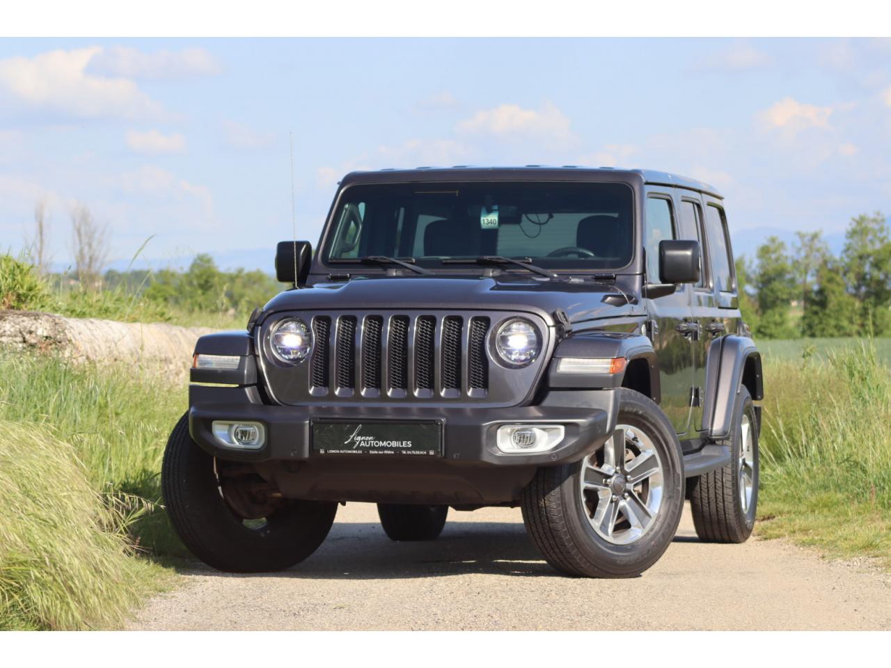 Photo JEEP WRANGLER JL 2.0 T 272 CH Unlimited Sahara BVA8 à partir de 657?/Mois