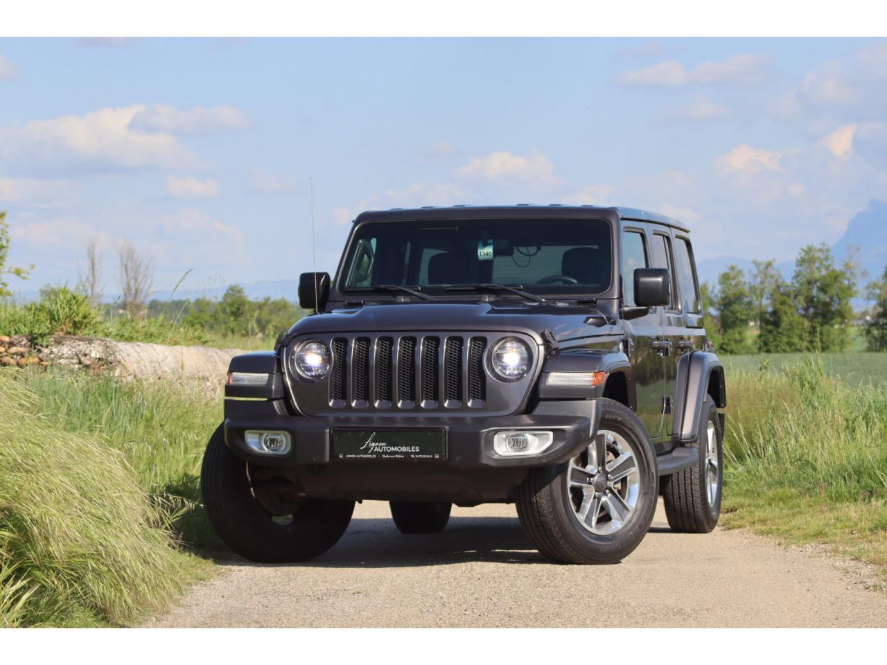 Photo JEEP WRANGLER JL 2.0 T 272 CH Unlimited Sahara BVA8 à partir de 657?/Mois