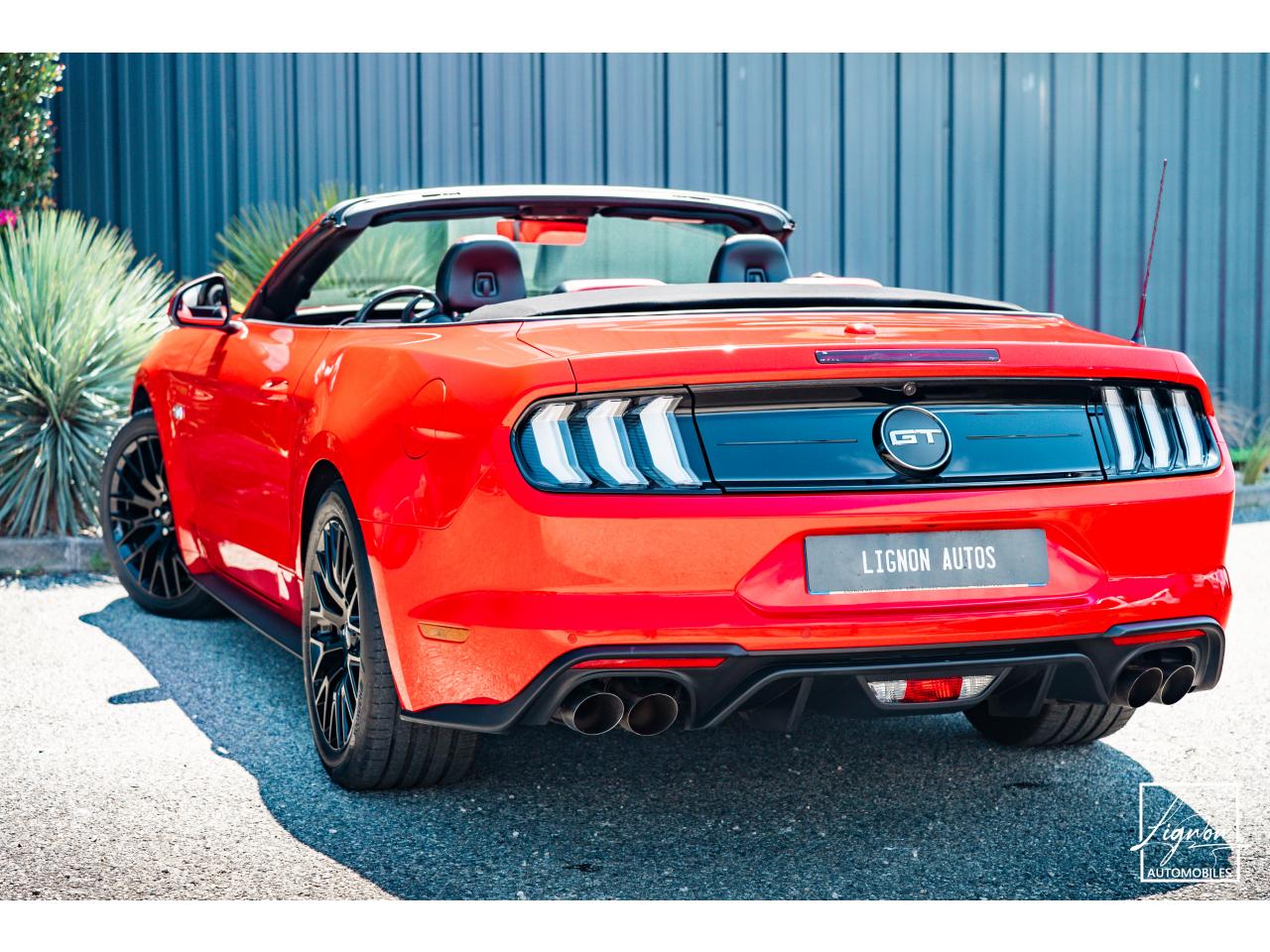 Photo FORD MUSTANG Cabriolet Gt 5.0l V8 450 BVA10 Premium - à partir de 683 euros