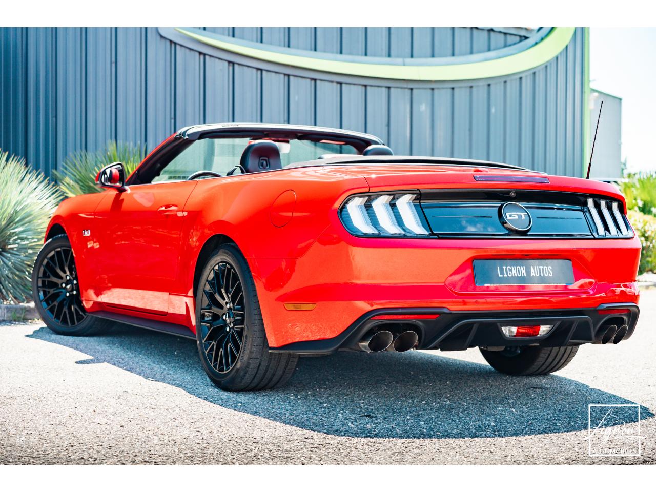 Photo FORD MUSTANG Cabriolet Gt 5.0l V8 450 BVA10 Premium - à partir de 683 euros