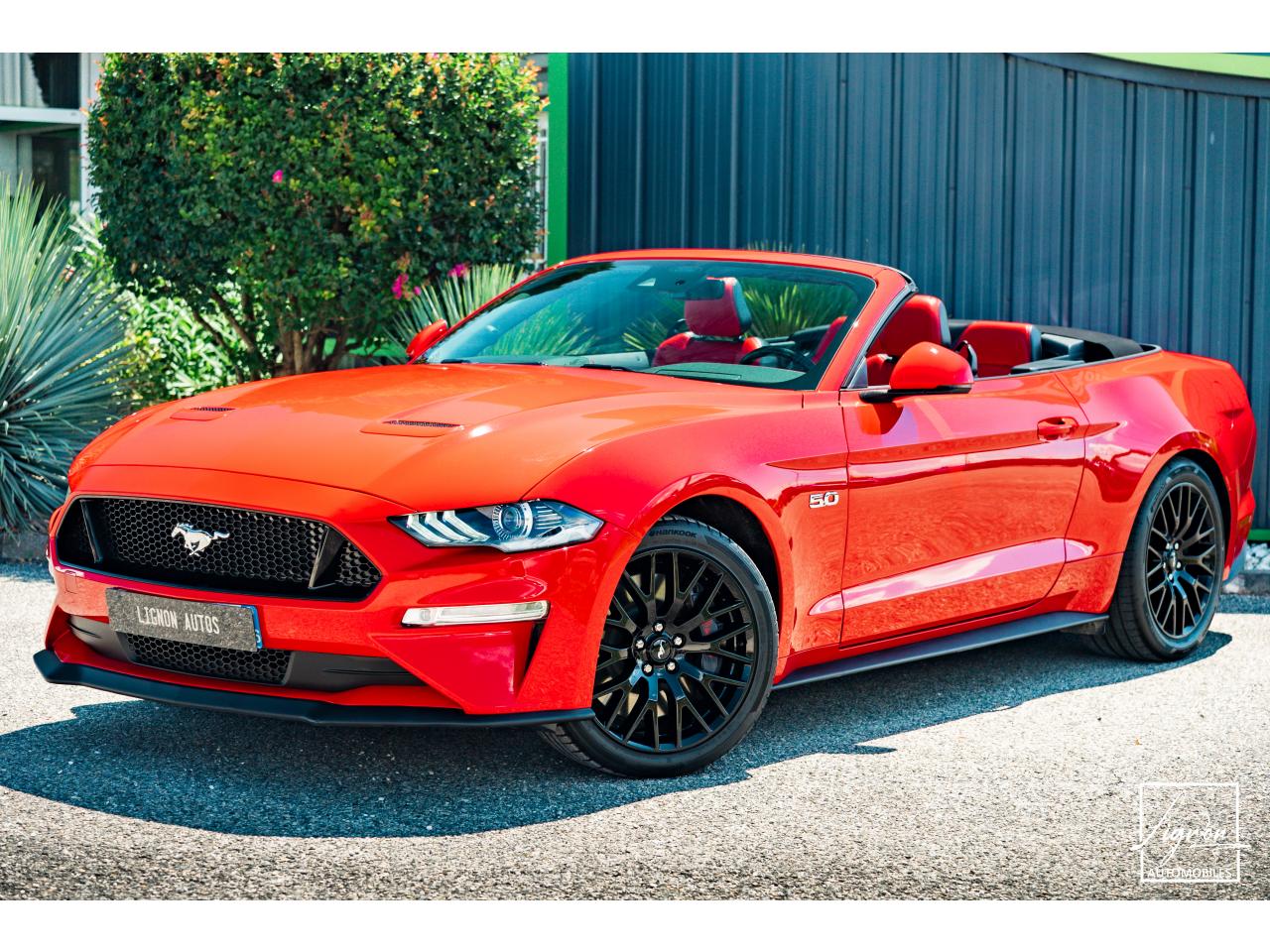 Photo FORD MUSTANG Cabriolet Gt 5.0l V8 450 BVA10 Premium - à partir de 683 euros