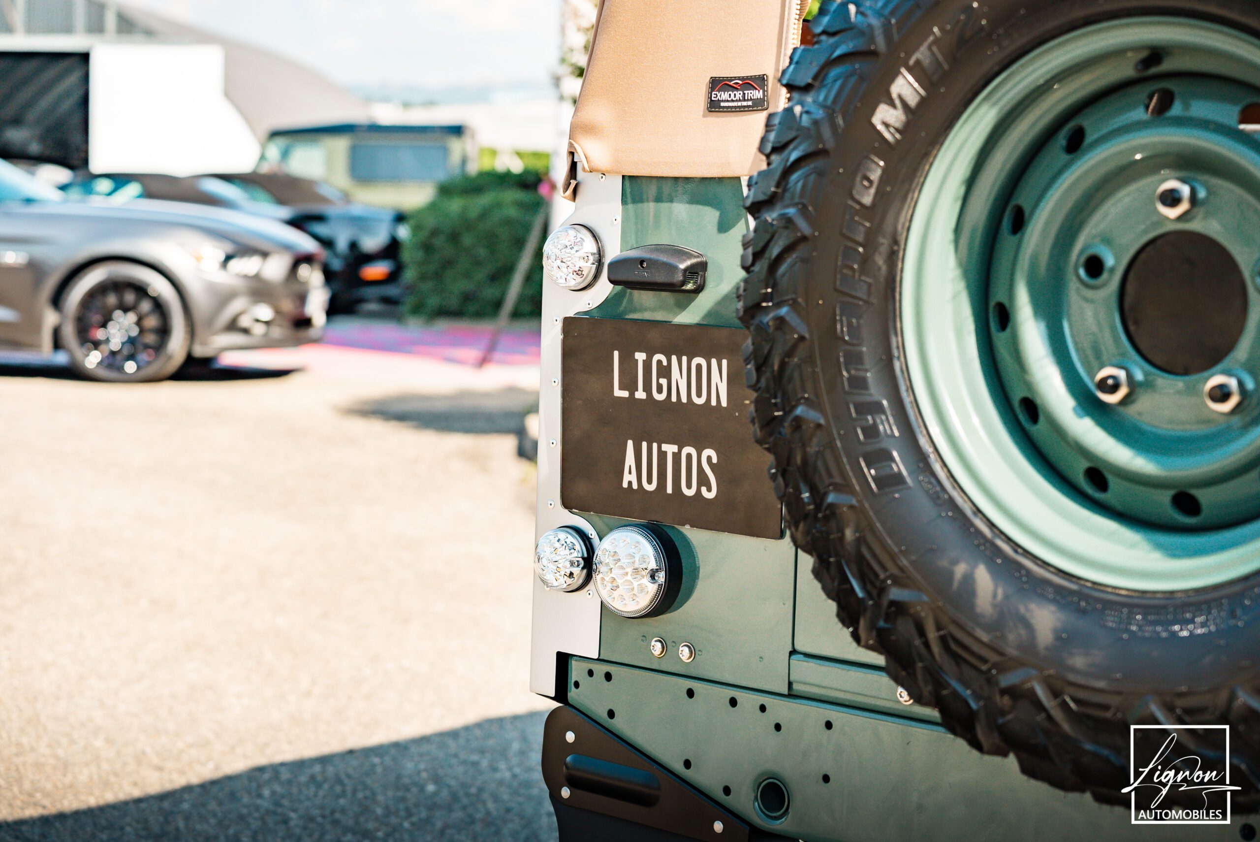 Photo Land Rover Defender 90 td4 2.2 Soft Top "Keswick Green"
