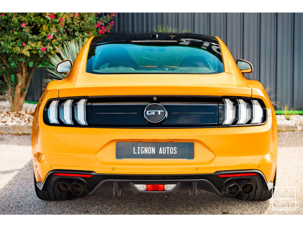 Photo FORD MUSTANG GT Fastback 5.0L V8 450 CH BVM6 Orange Fury Récaro - à partir de 734 euros