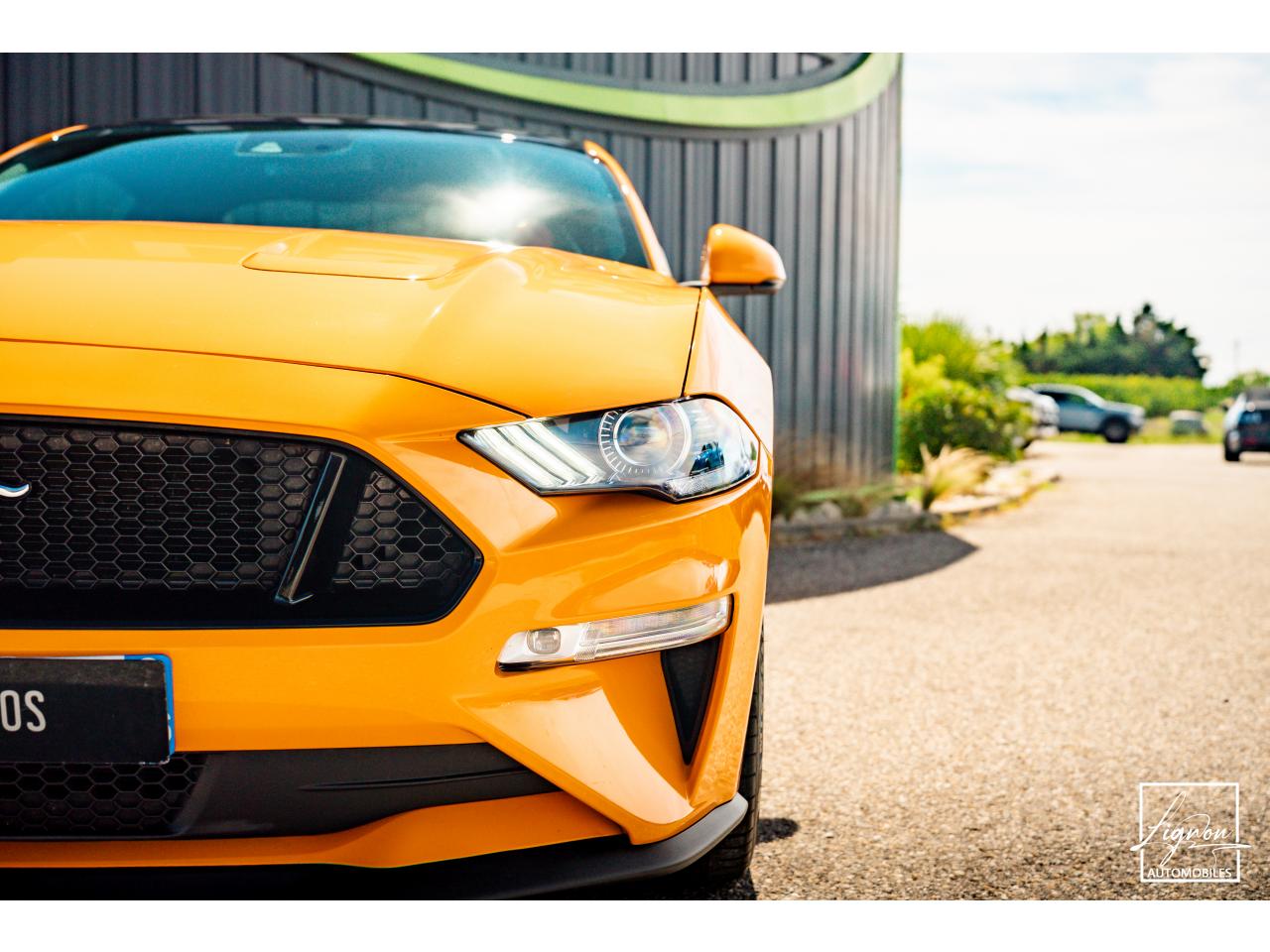 Photo FORD MUSTANG GT Fastback 5.0L V8 450 CH BVM6 Orange Fury Récaro - à partir de 734 euros