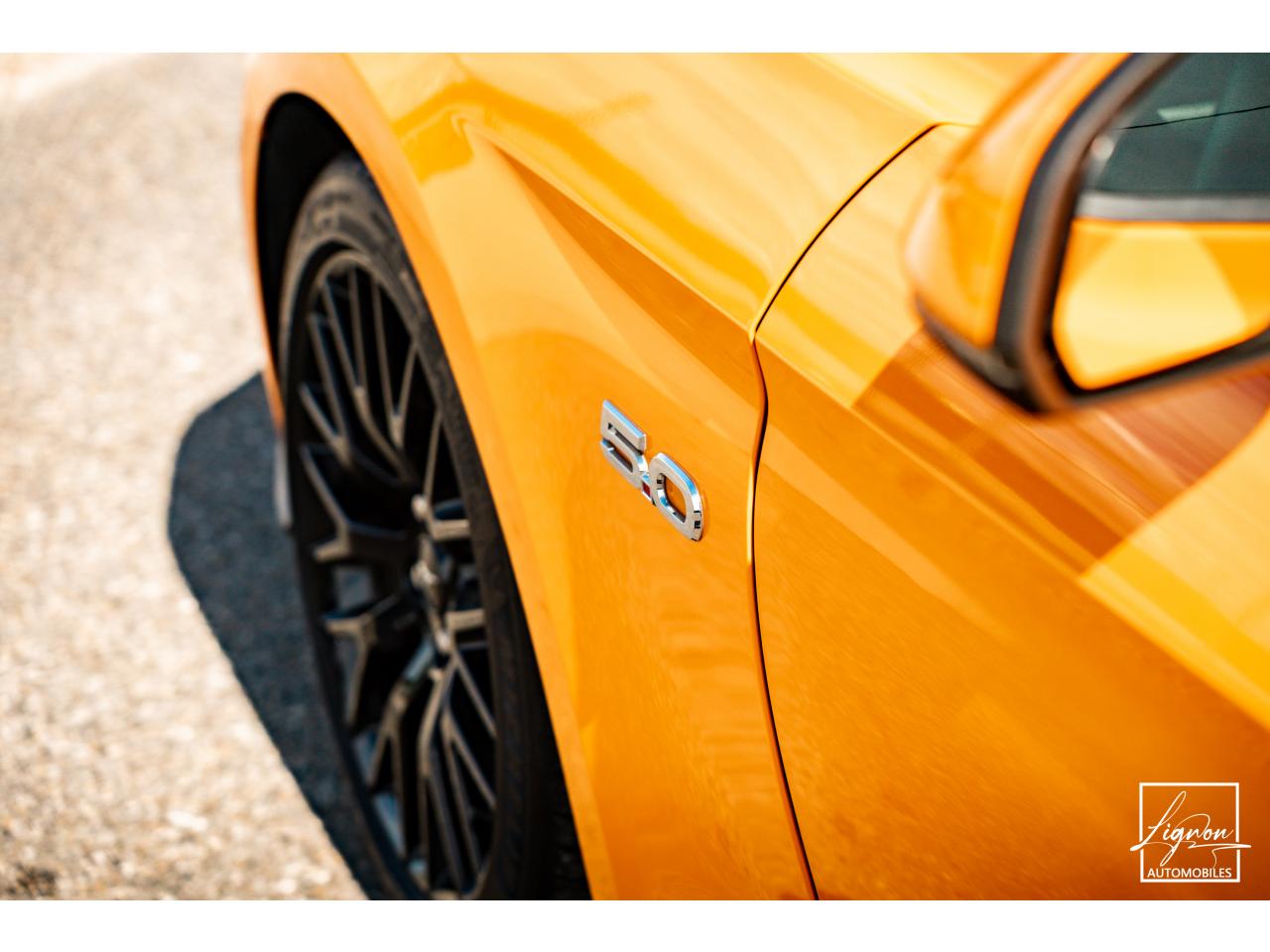Photo FORD MUSTANG GT Fastback 5.0L V8 450 CH BVM6 Orange Fury Récaro - à partir de 734 euros