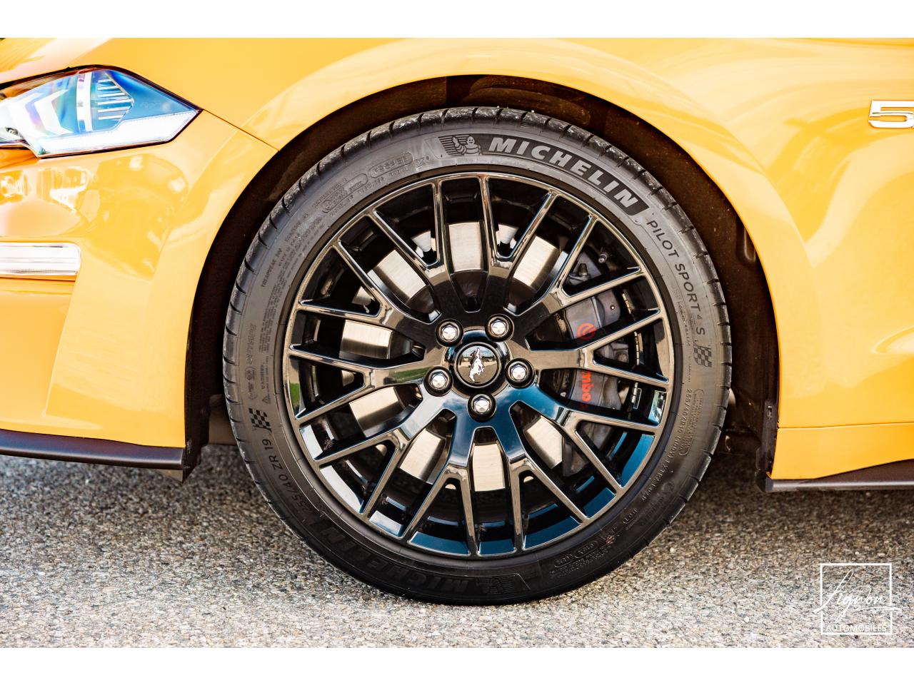 Photo FORD MUSTANG GT Fastback 5.0L V8 450 CH BVM6 Orange Fury Récaro - à partir de 734 euros