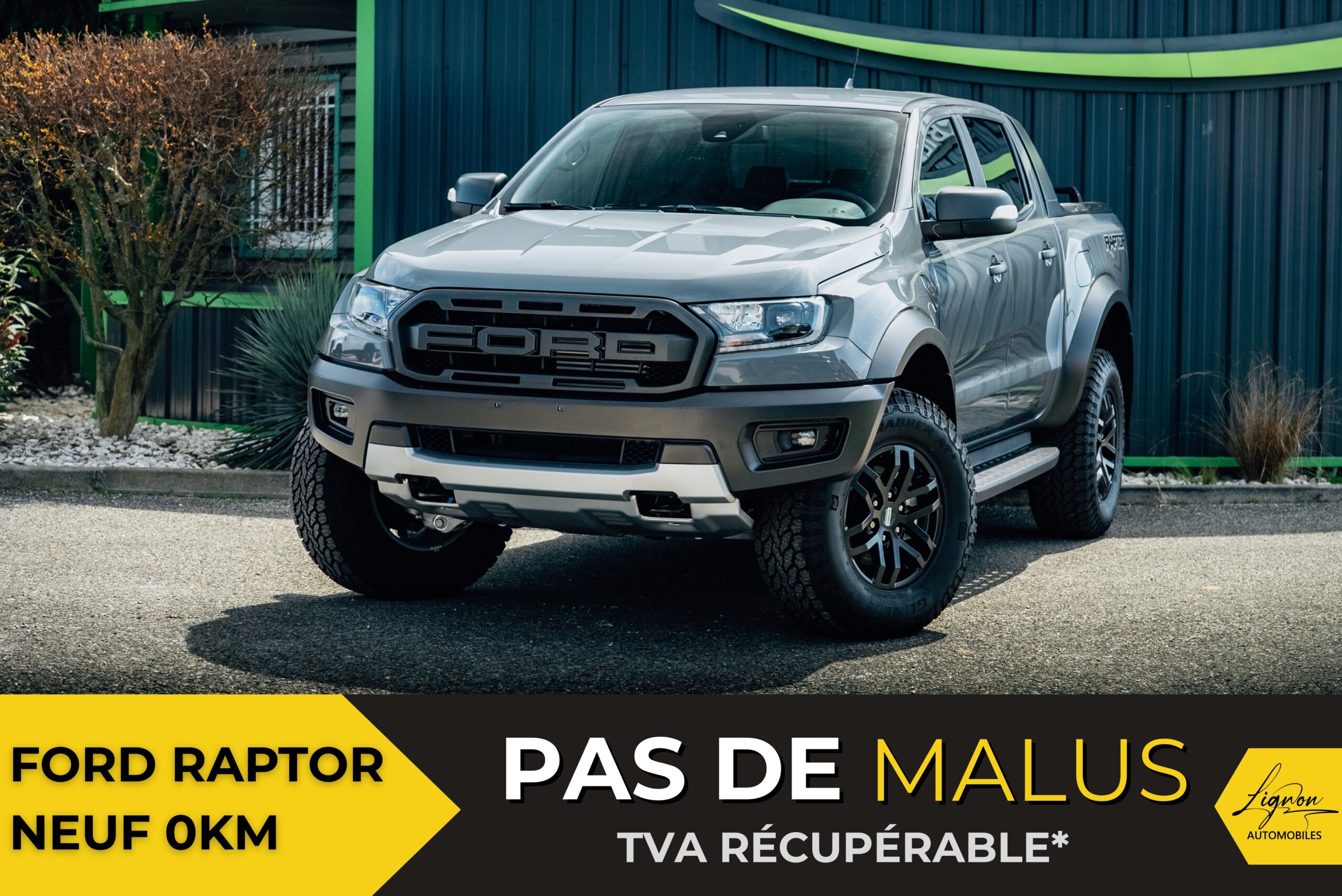 Photo Ford Ranger Raptor NEUF 2022 Double Cabine 2.0 TDCi 213 EcoBlue BVA10 - TVA RECUPERABLE