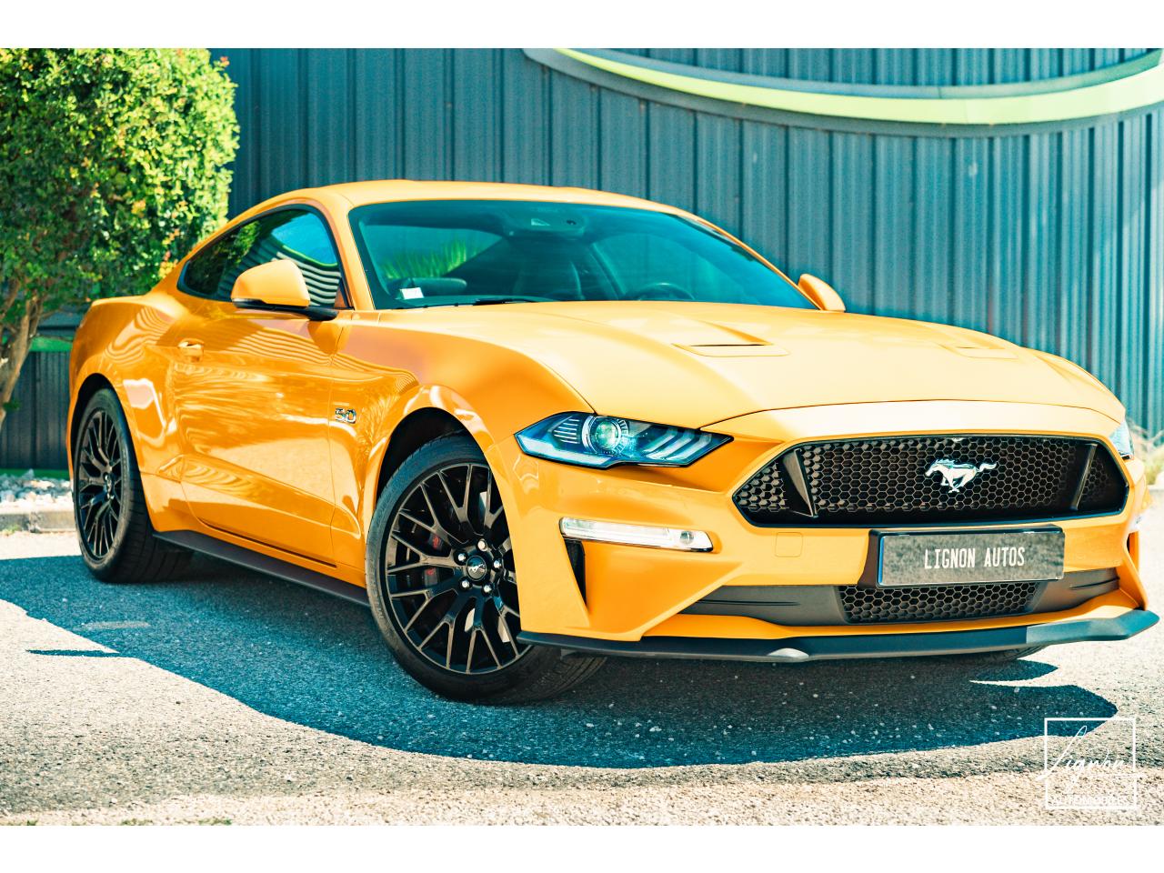 Photo FORD MUSTANG Fastback GT 5.0L V8 450CH BVM Fury B&O - 7.500km - PAS DE MALUS - à partir de 755 euros