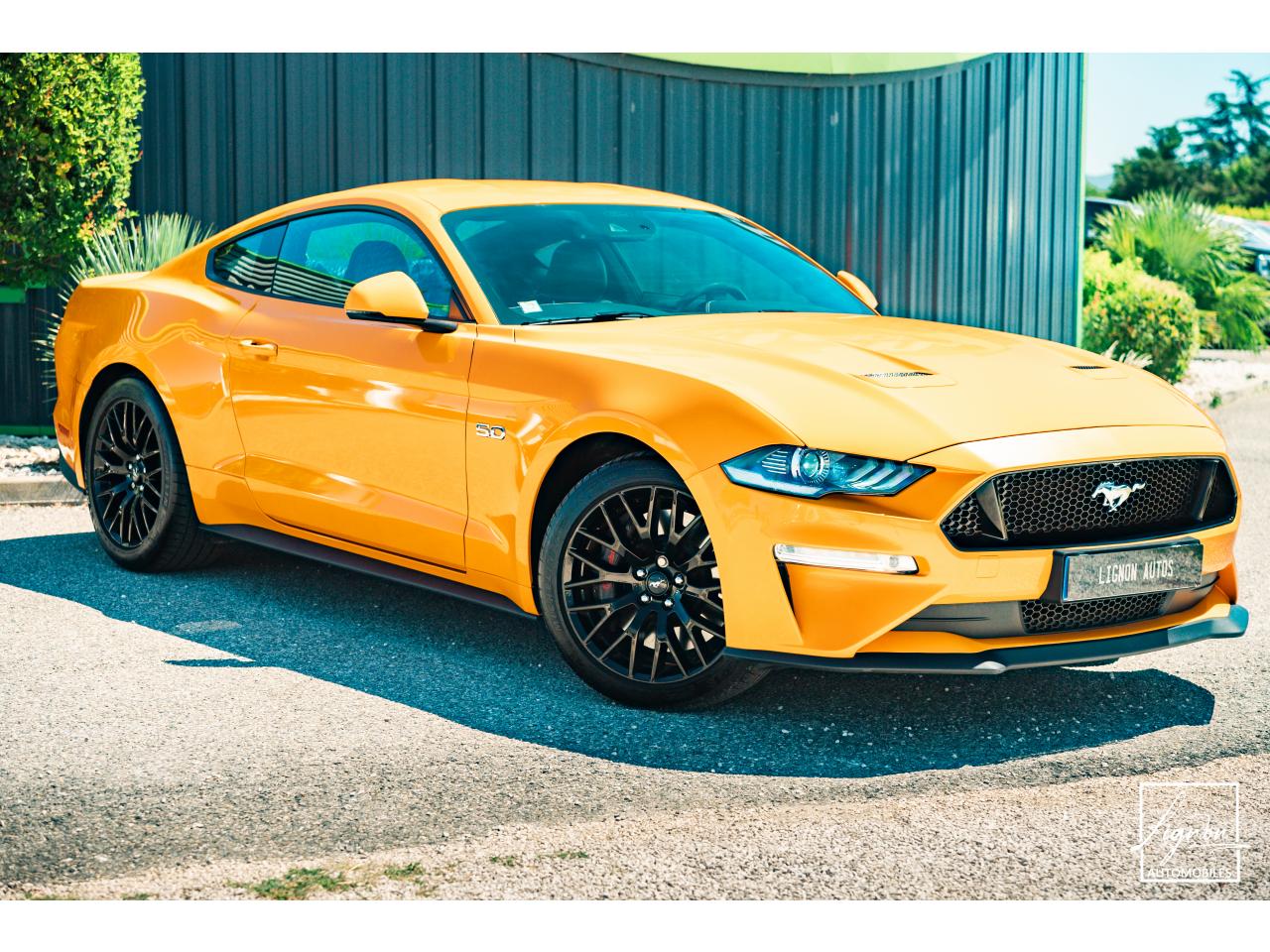 Photo FORD MUSTANG Fastback GT 5.0L V8 450CH BVM Fury B&O - 7.500km - PAS DE MALUS - à partir de 755 euros