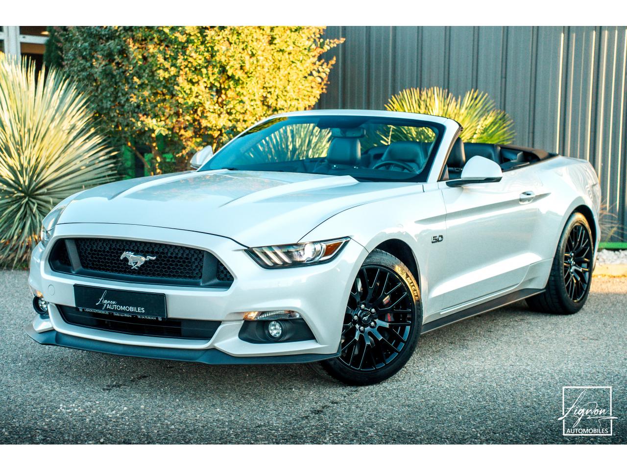 1697 FORD MUSTANG GT Cabriolet 5.0L V8 421 CH BVM6 – Pack Premium