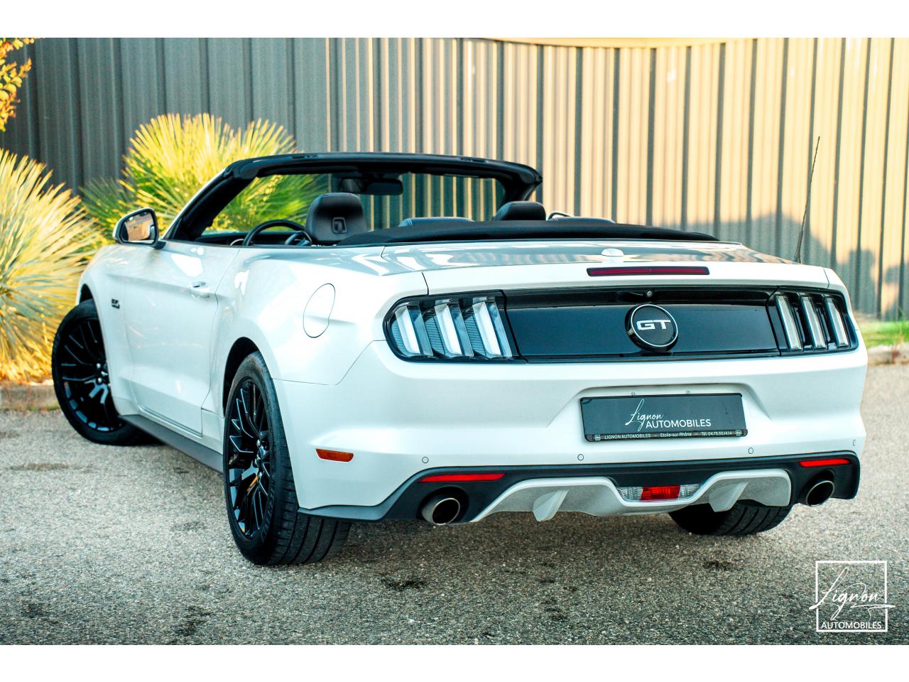 Photo FORD MUSTANG GT Cabriolet 5.0L V8 421 CH BVM6 - Pack Premium