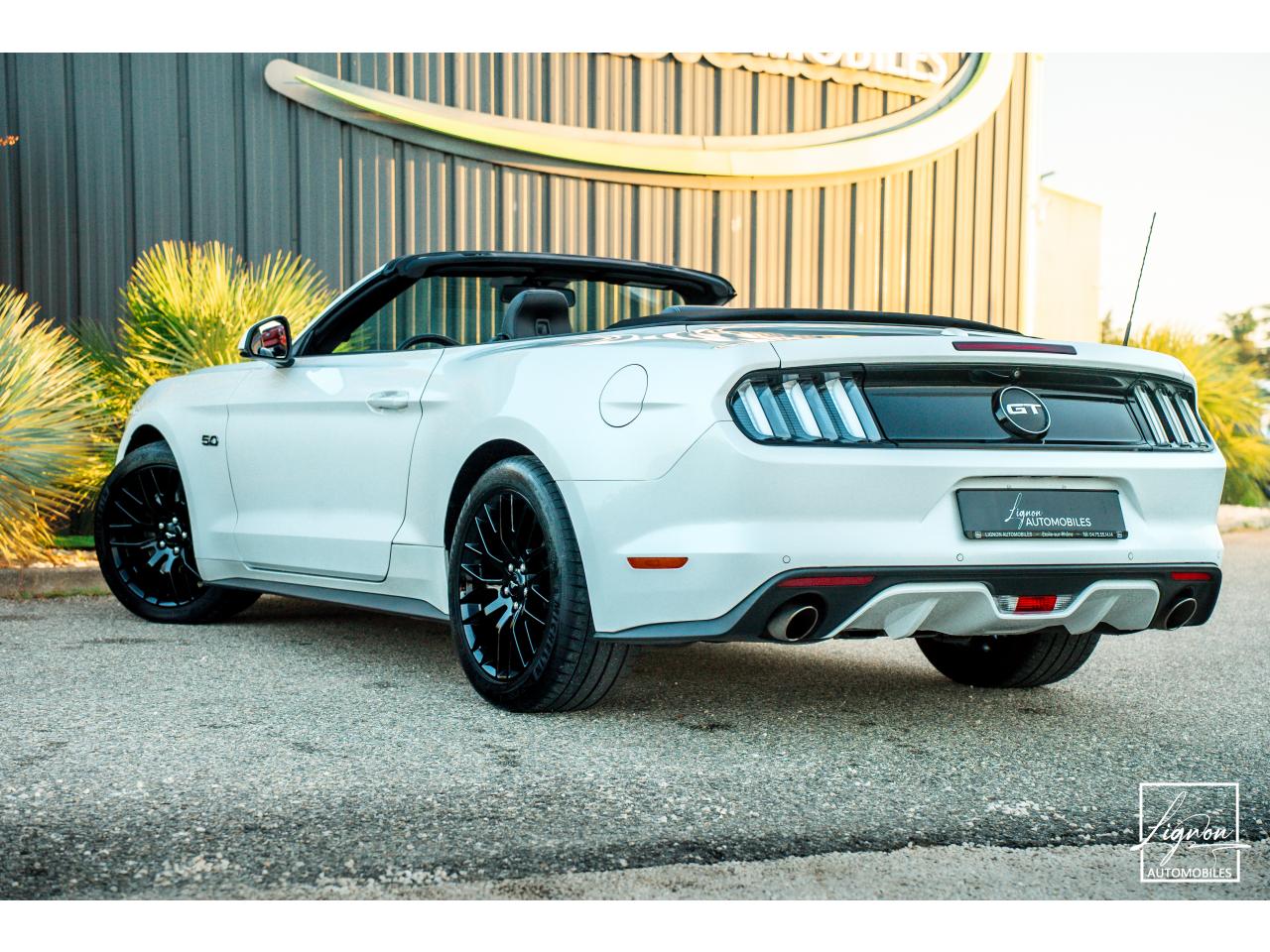 Photo FORD MUSTANG GT Cabriolet 5.0L V8 421 CH BVM6 - Pack Premium