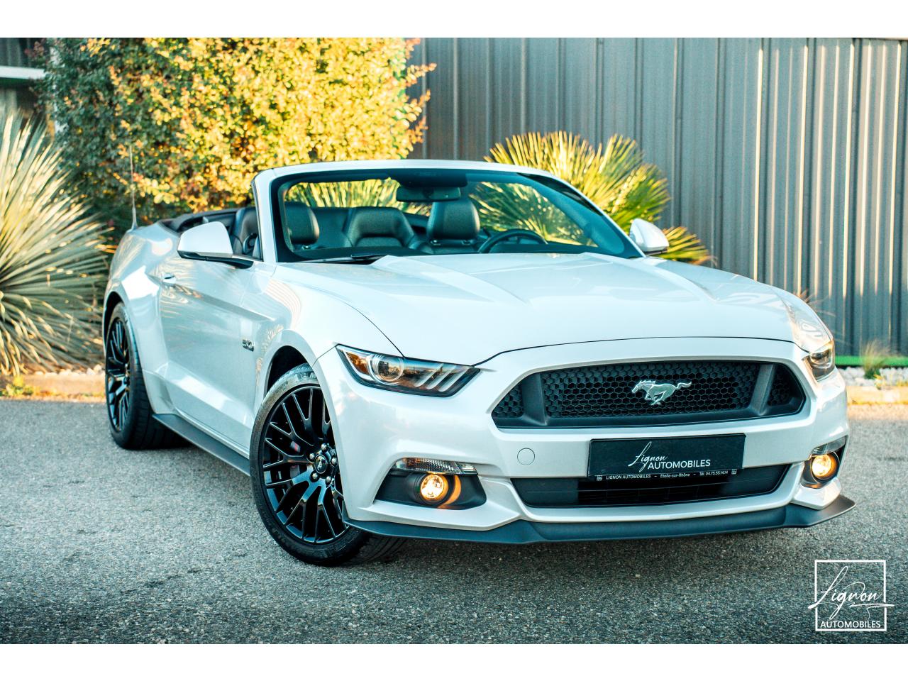 Photo FORD MUSTANG GT Cabriolet 5.0L V8 421 CH BVM6 - Pack Premium