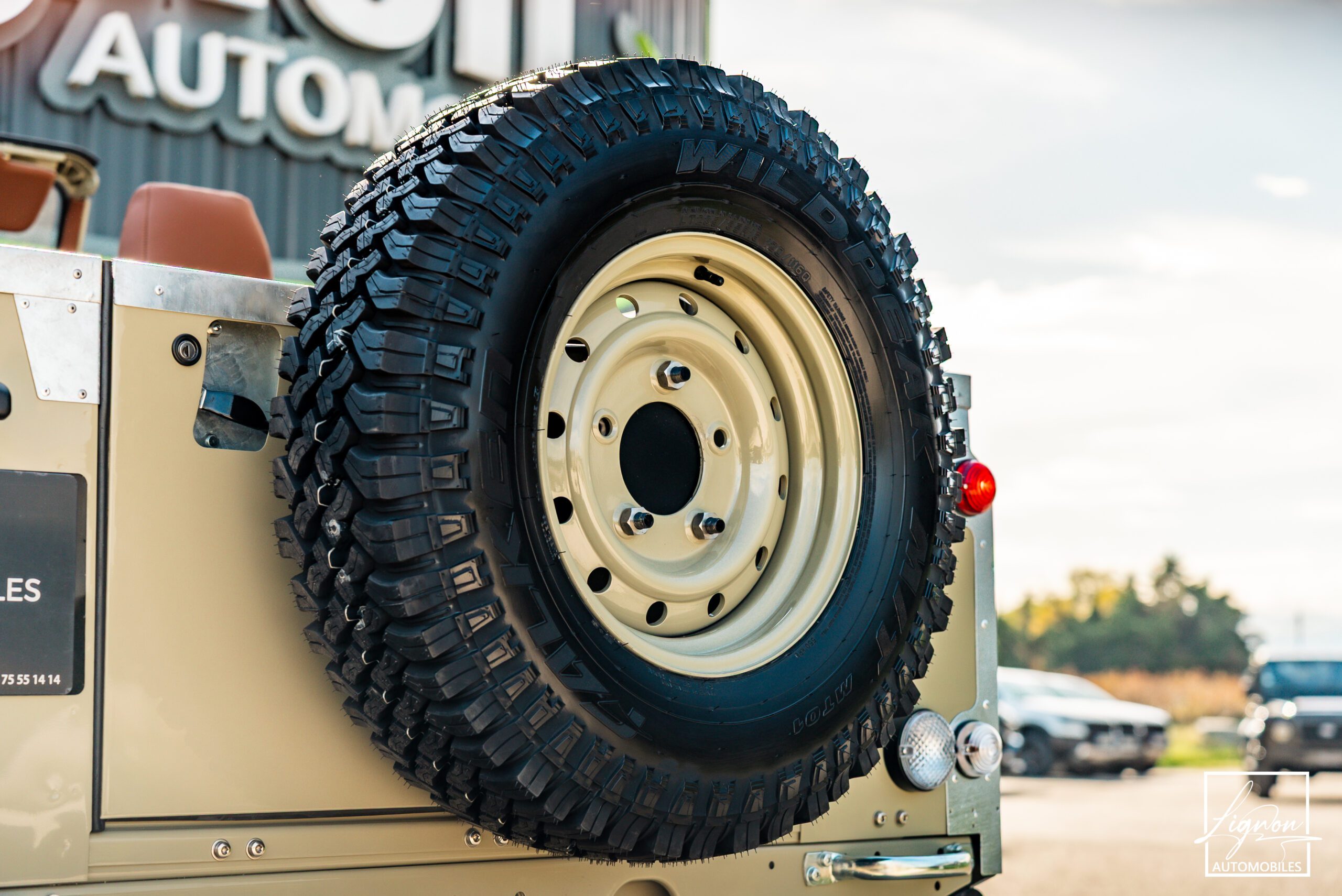 Photo Land Rover Defender 90 td5 "Daktari Beige"