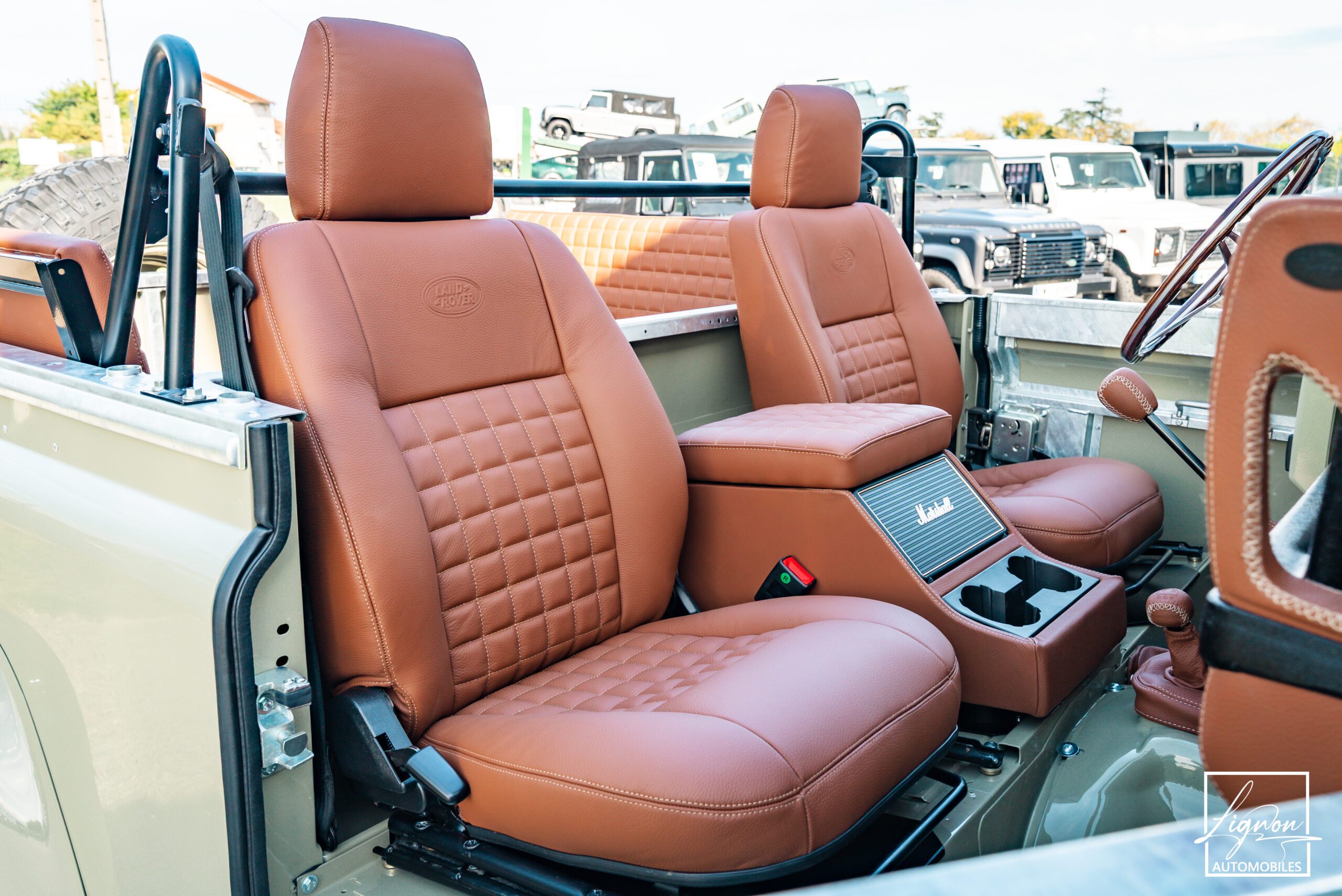 Photo Land Rover Defender 90 td5 "Daktari Beige"