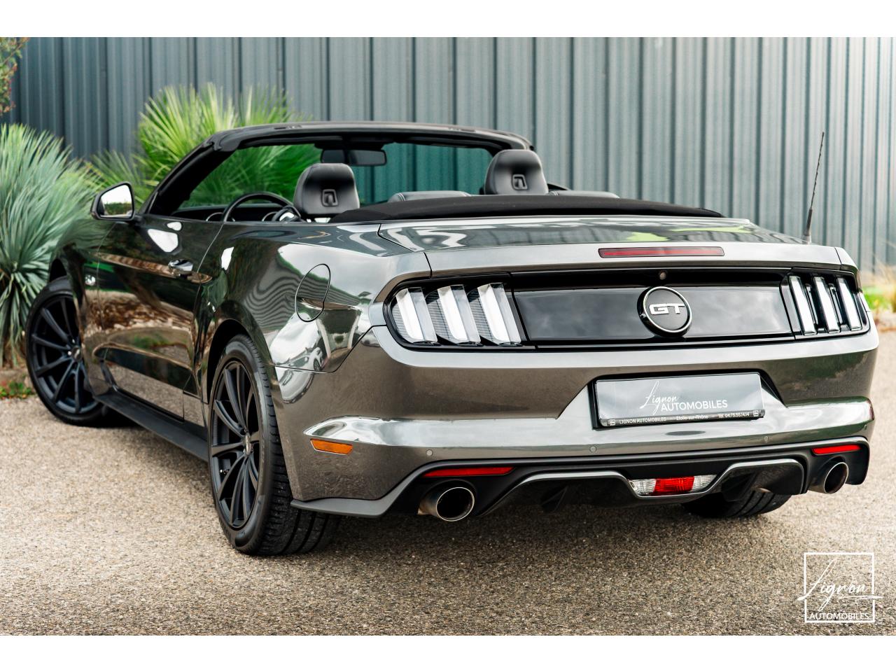 Photo FORD MUSTANG GT Cabriolet 5.0L V8 421 CH BVA6 - Pack Premium