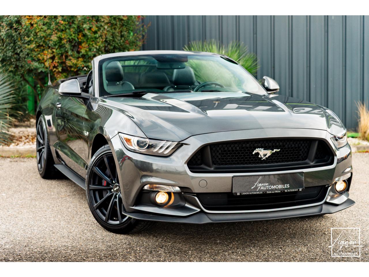 Photo FORD MUSTANG GT Cabriolet 5.0L V8 421 CH BVA6 - Pack Premium