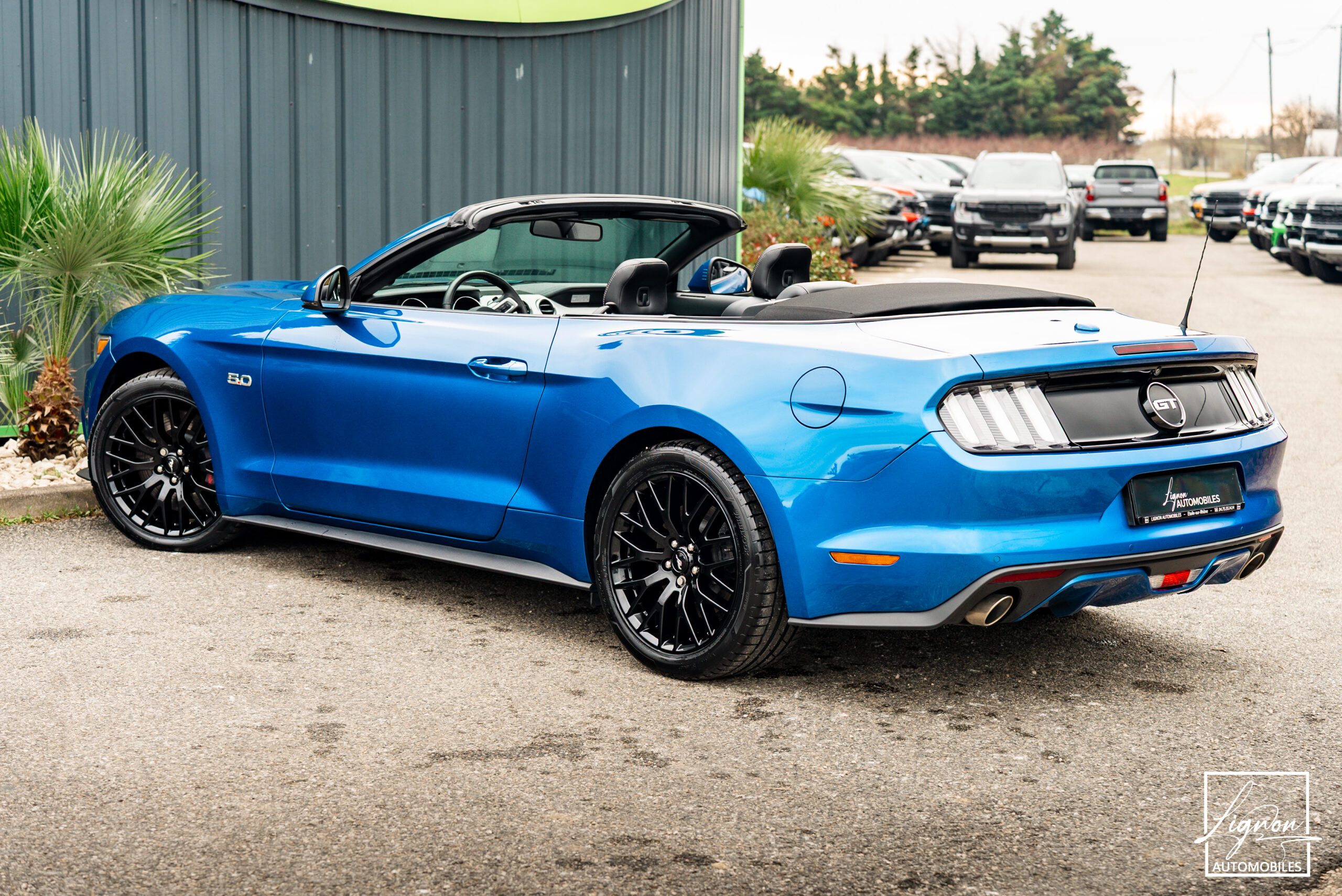 Photo FORD MUSTANG Cabriolet 5.0 v8 GT 421 ch BVA6 - Premium - 1er Main 9 800km seulement !