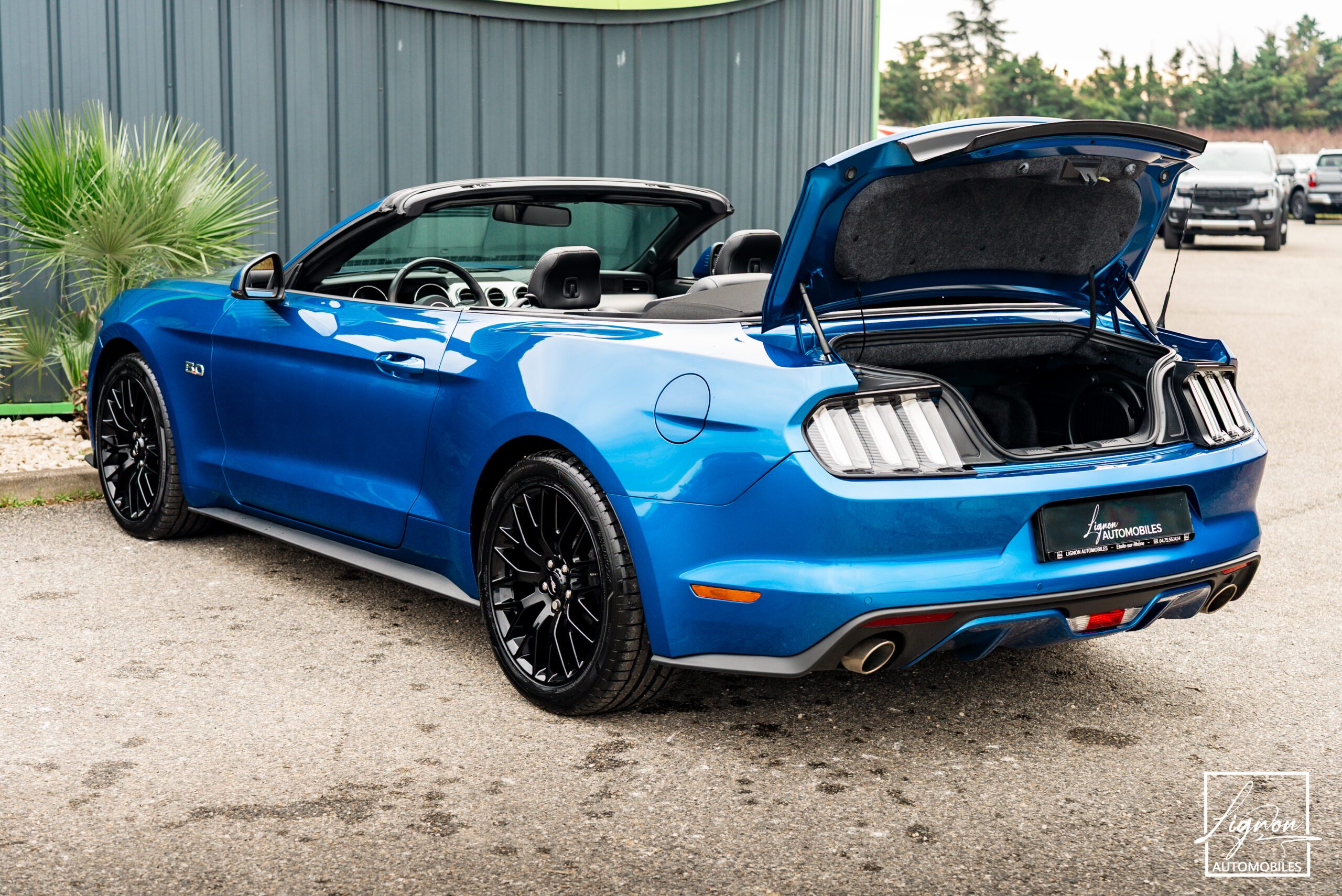 Photo FORD MUSTANG Cabriolet 5.0 v8 GT 421 ch BVA6 - Premium - 1er Main 9 800km seulement !