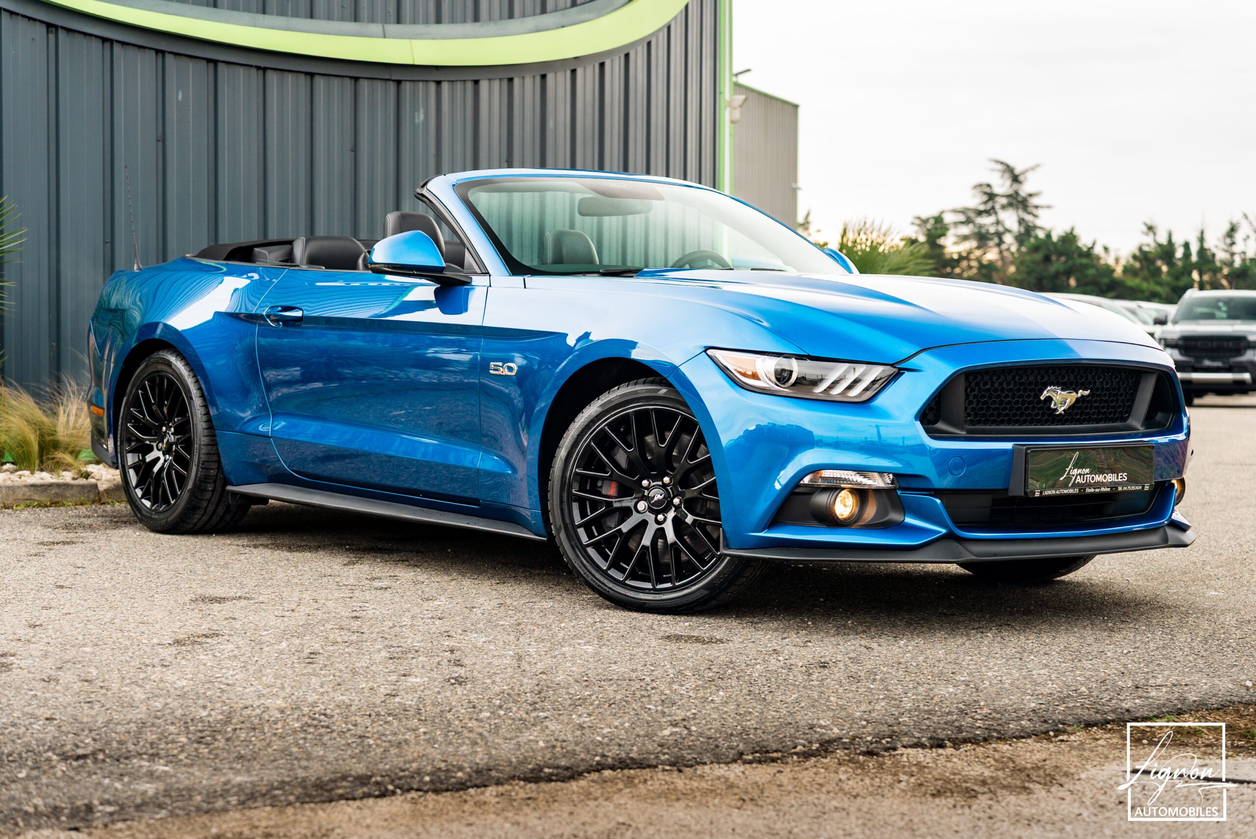 FORD MUSTANG Cabriolet 5.0 v8 GT 421 ch BVA6 - Premium - 1er Main 9 800km seulement !