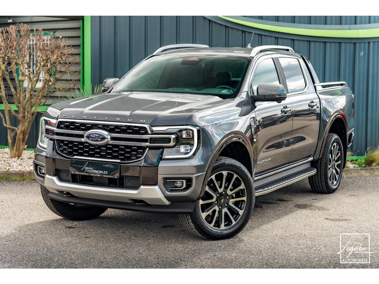 FORD RANGER Ford Platinum gris Double Cabine 3.0 V6 240 - BVA 2025 - TVA Apparente