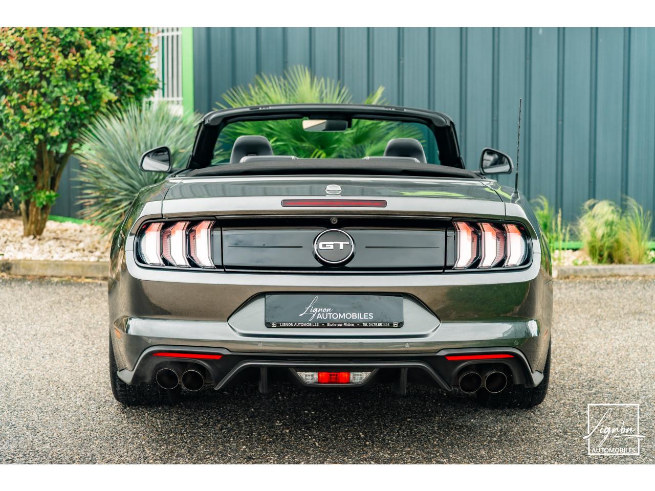 Photo FORD MUSTANG Cabriolet GT 5.0 V8 - 450 - BVA10  2019 - Magneride & BO - 1er main