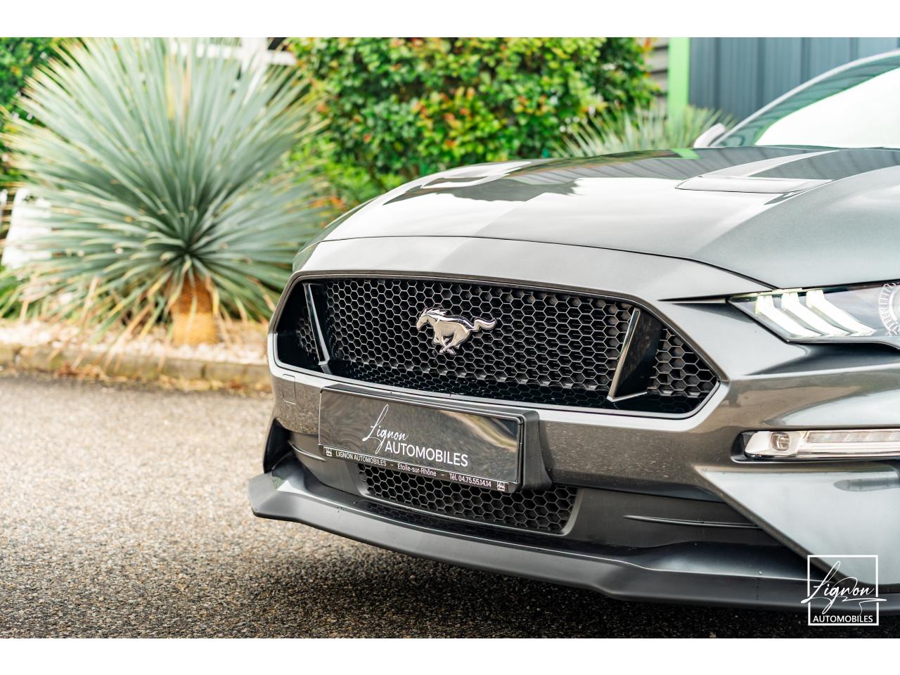 Photo FORD MUSTANG Cabriolet GT 5.0 V8 - 450 - BVA10  2019 - Magneride & BO - 1er main