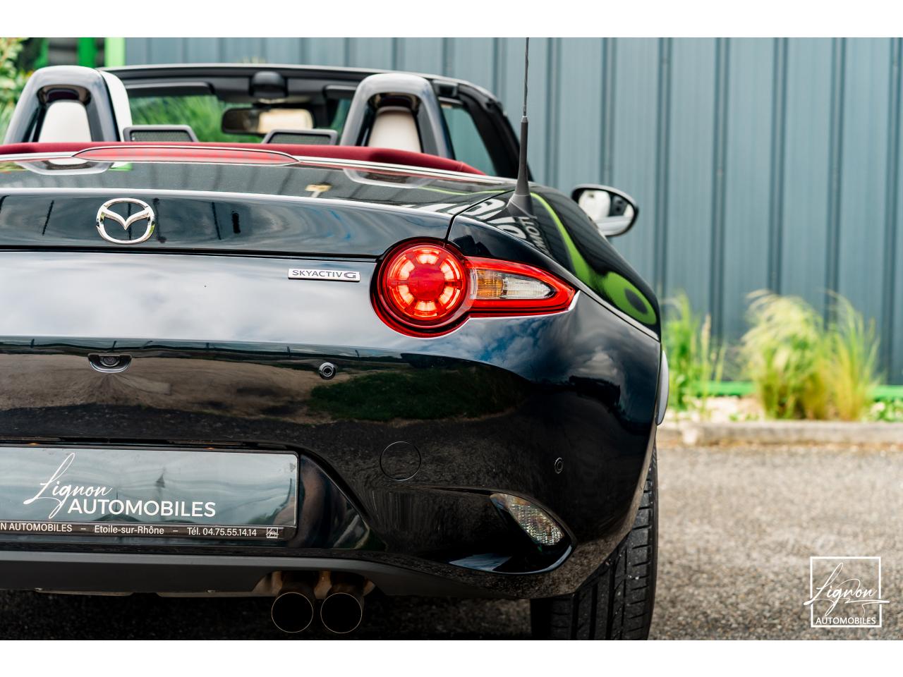 Photo MAZDA MX-5 Mazda 2.0 Skyactiv-G 184 ch Roadster Sélection - Cuir Pure White - Seulement 9 900 km
