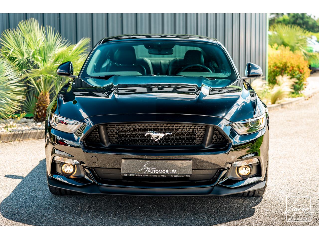 Photo FORD MUSTANG Fastback 5.0 V8 GT - 421  2018 COUPE - 2018 et seulement 6 000km !!