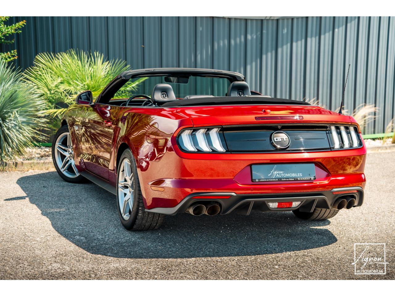 Photo FORD MUSTANG Cabriolet 5.0 V8 - 450 ch - BVA10  GT