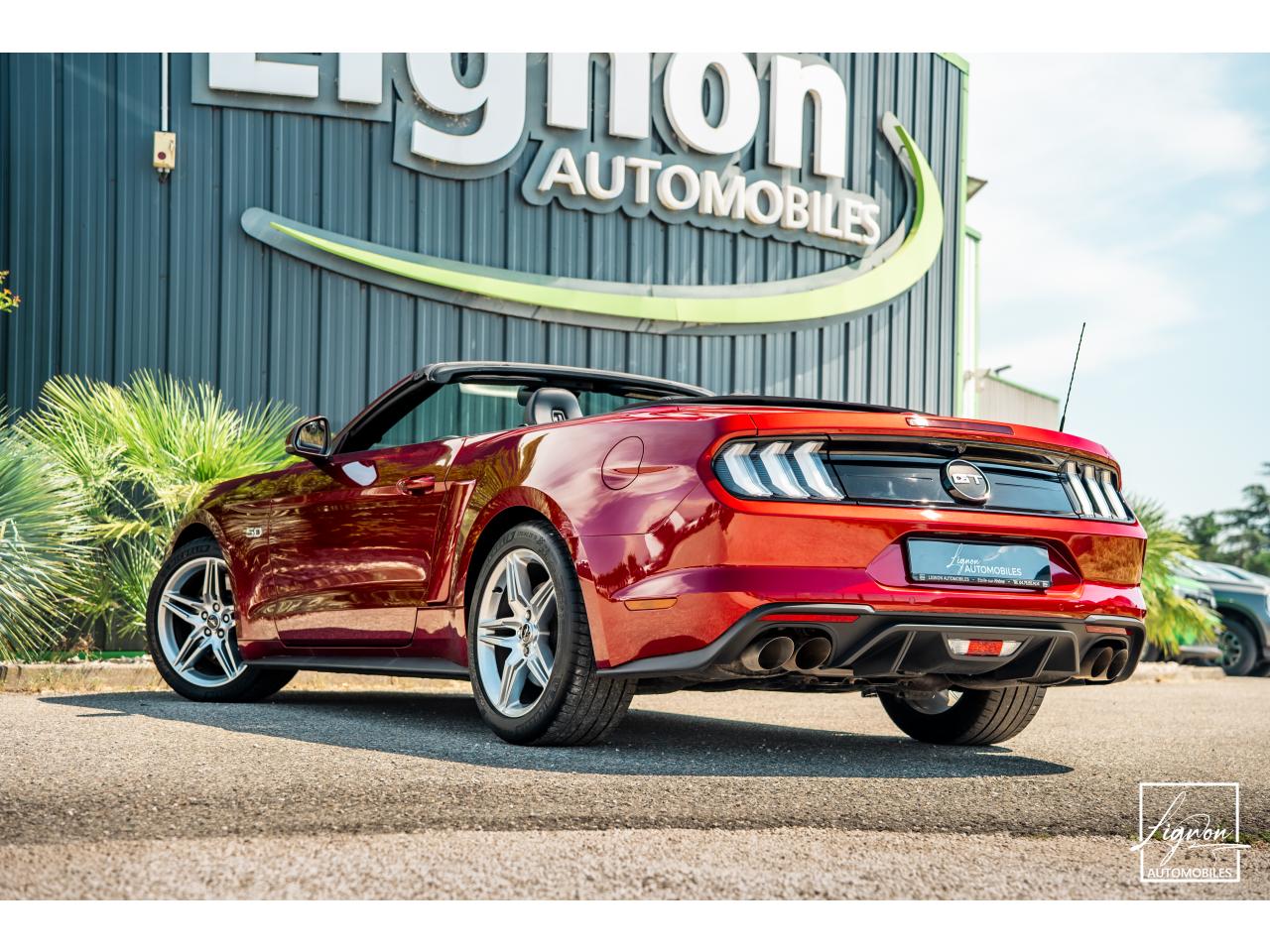 Photo FORD MUSTANG Cabriolet 5.0 V8 - 450 ch - BVA10  GT