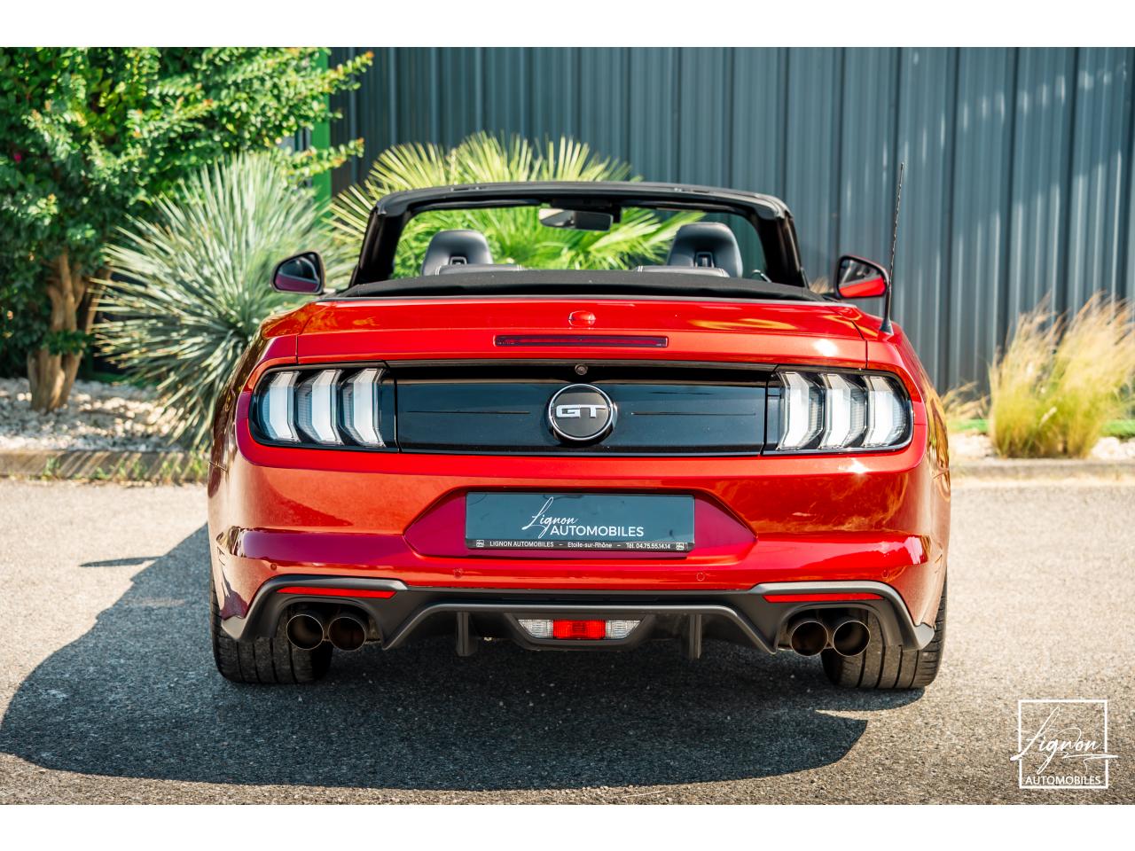 Photo FORD MUSTANG Cabriolet 5.0 V8 - 450 ch - BVA10  GT