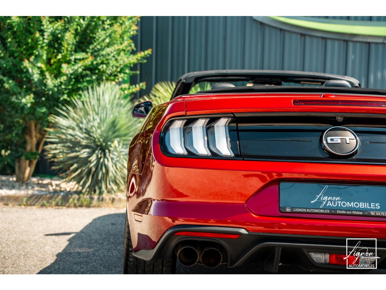 Photo FORD MUSTANG Cabriolet 5.0 V8 - 450 ch - BVA10  GT