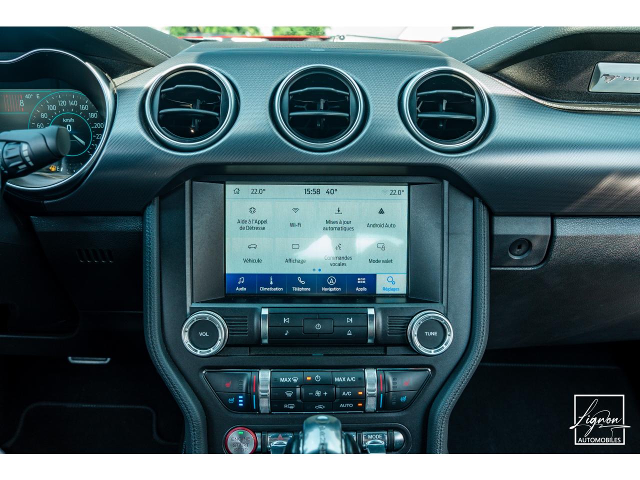 Photo FORD MUSTANG Cabriolet 5.0 V8 - 450 ch - BVA10  GT