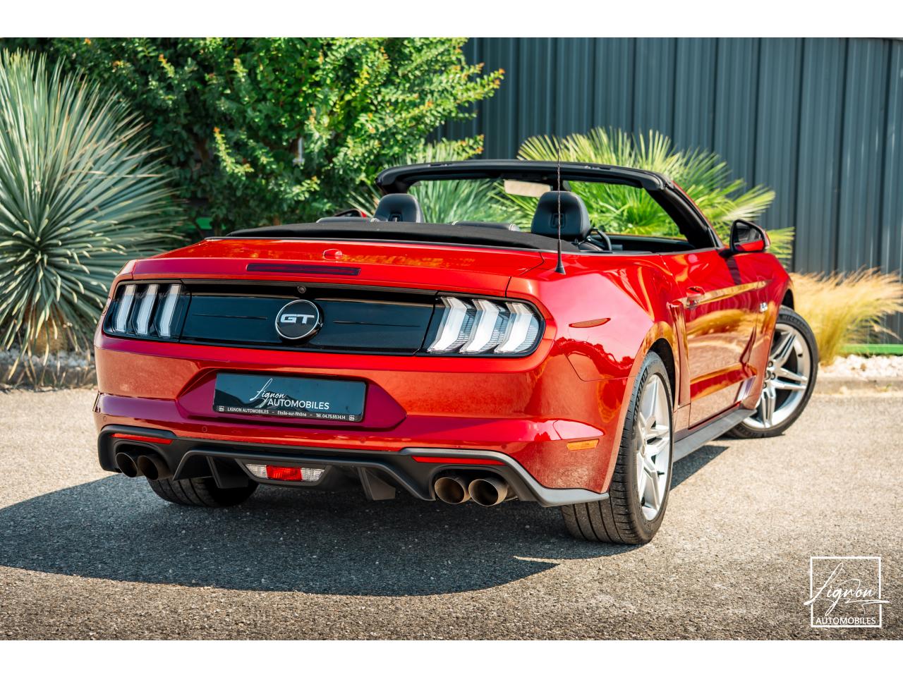 Photo FORD MUSTANG Cabriolet 5.0 V8 - 450 ch - BVA10  GT
