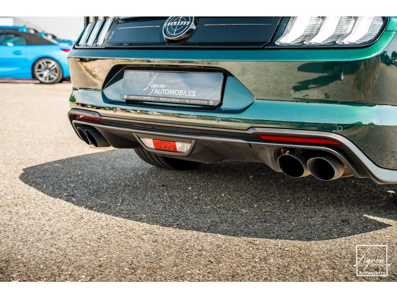 Photo FORD MUSTANG Bullitt Fastback 5.0 V8 - 460 - 14 000km seulement - à partir de 825 euros