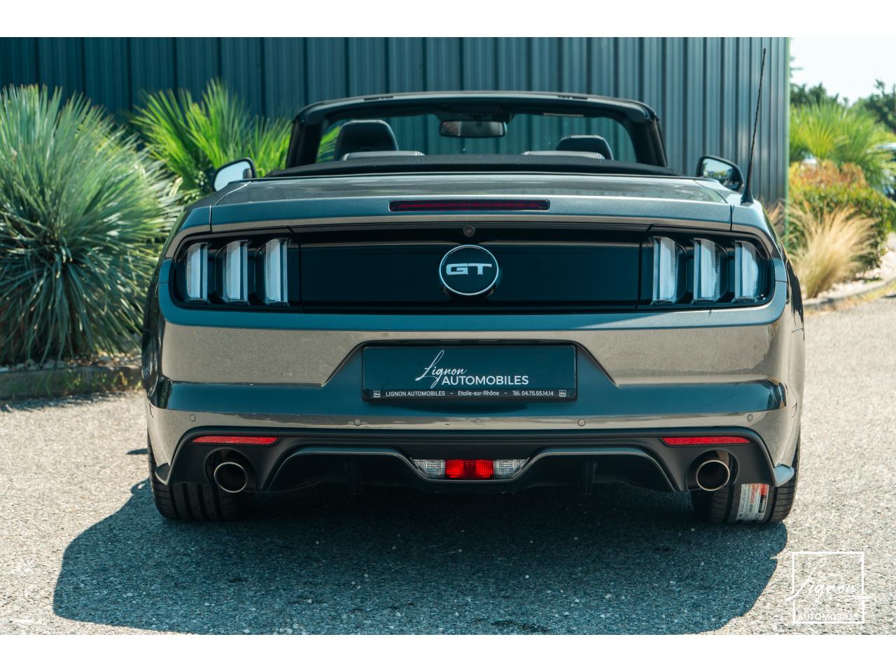 Photo FORD MUSTANG Cabriolet 5.0 V8 - 421 - BVA6 GT Pack Premium - 1er main