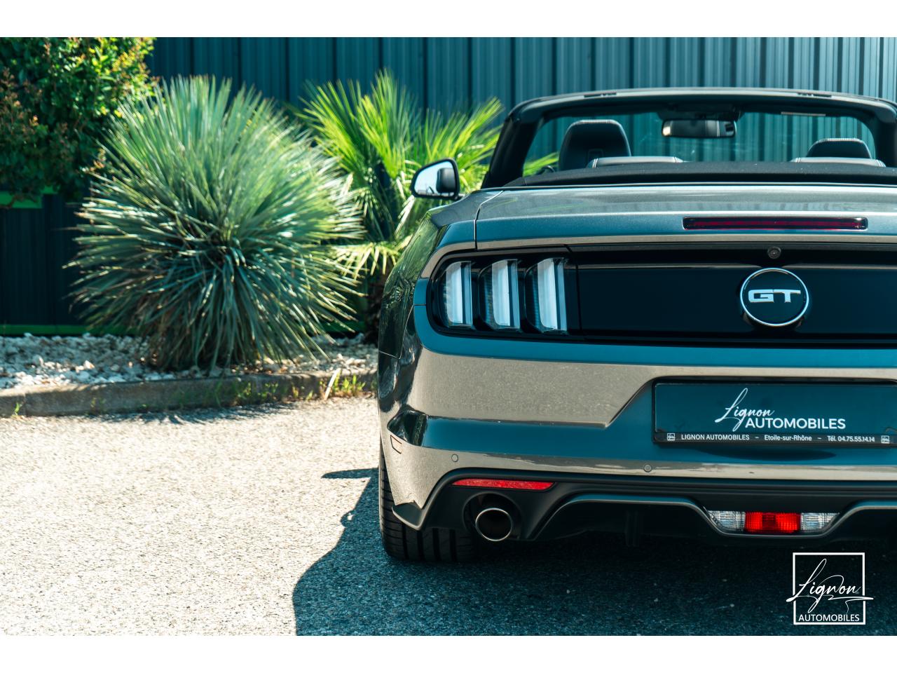Photo FORD MUSTANG Cabriolet 5.0 V8 - 421 - BVA6 GT Pack Premium - 1er main