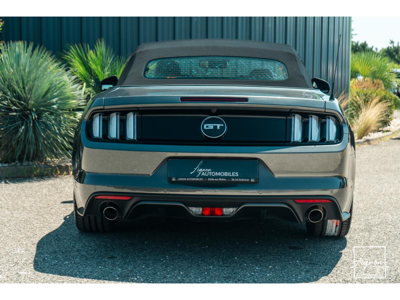 Photo FORD MUSTANG Cabriolet 5.0 V8 - 421 - BVA6 GT Pack Premium - 1er main