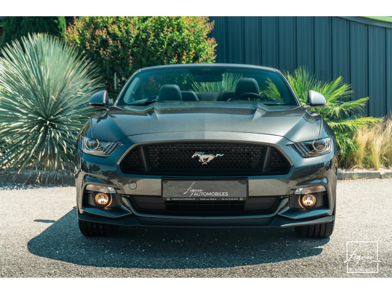 Photo FORD MUSTANG Cabriolet 5.0 V8 - 421 - BVA6 GT Pack Premium - 1er main