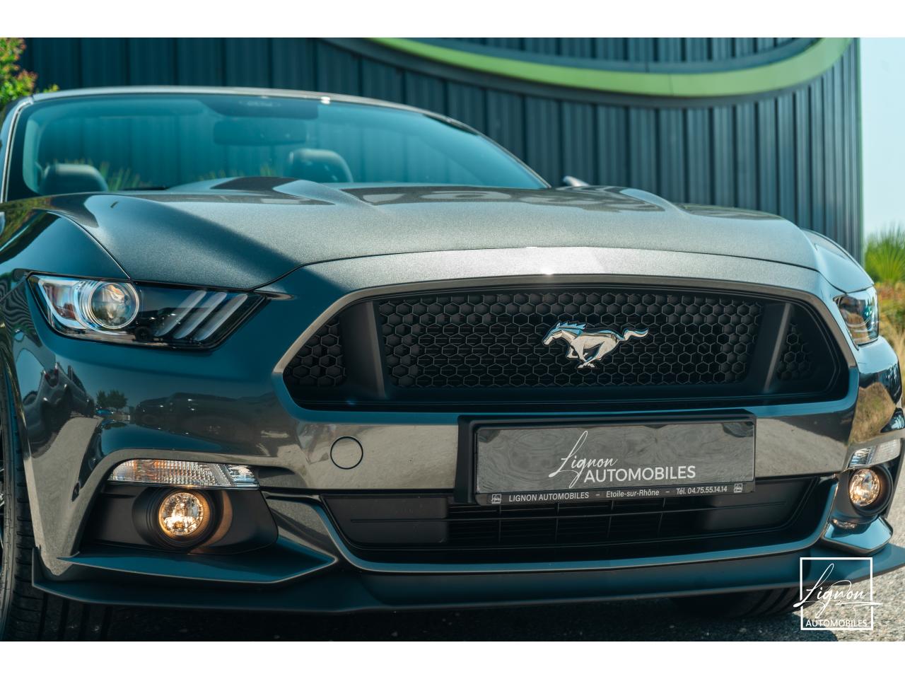 Photo FORD MUSTANG Cabriolet 5.0 V8 - 421 - BVA6 GT Pack Premium - 1er main