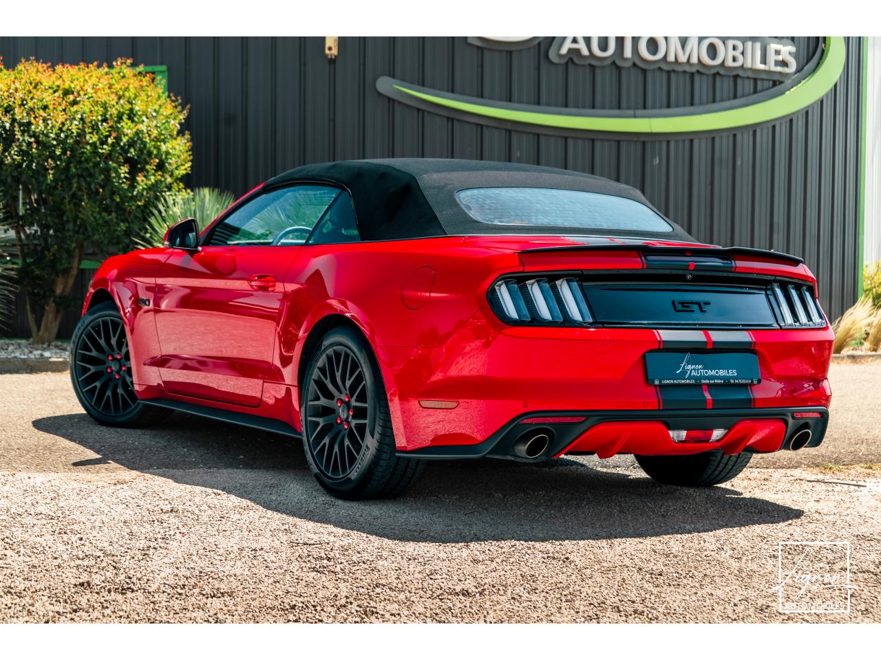 Photo FORD MUSTANG Cabriolet 5.0 V8 421 - BVA  GT  - CAMERA CARPLAY PACK PREMIUM - à partir de 571 euros