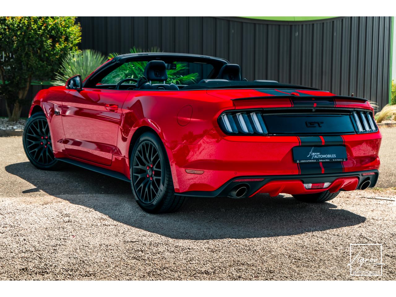 Photo FORD MUSTANG Cabriolet 5.0 V8 421 - BVA  GT  - CAMERA CARPLAY PACK PREMIUM - à partir de 571 euros