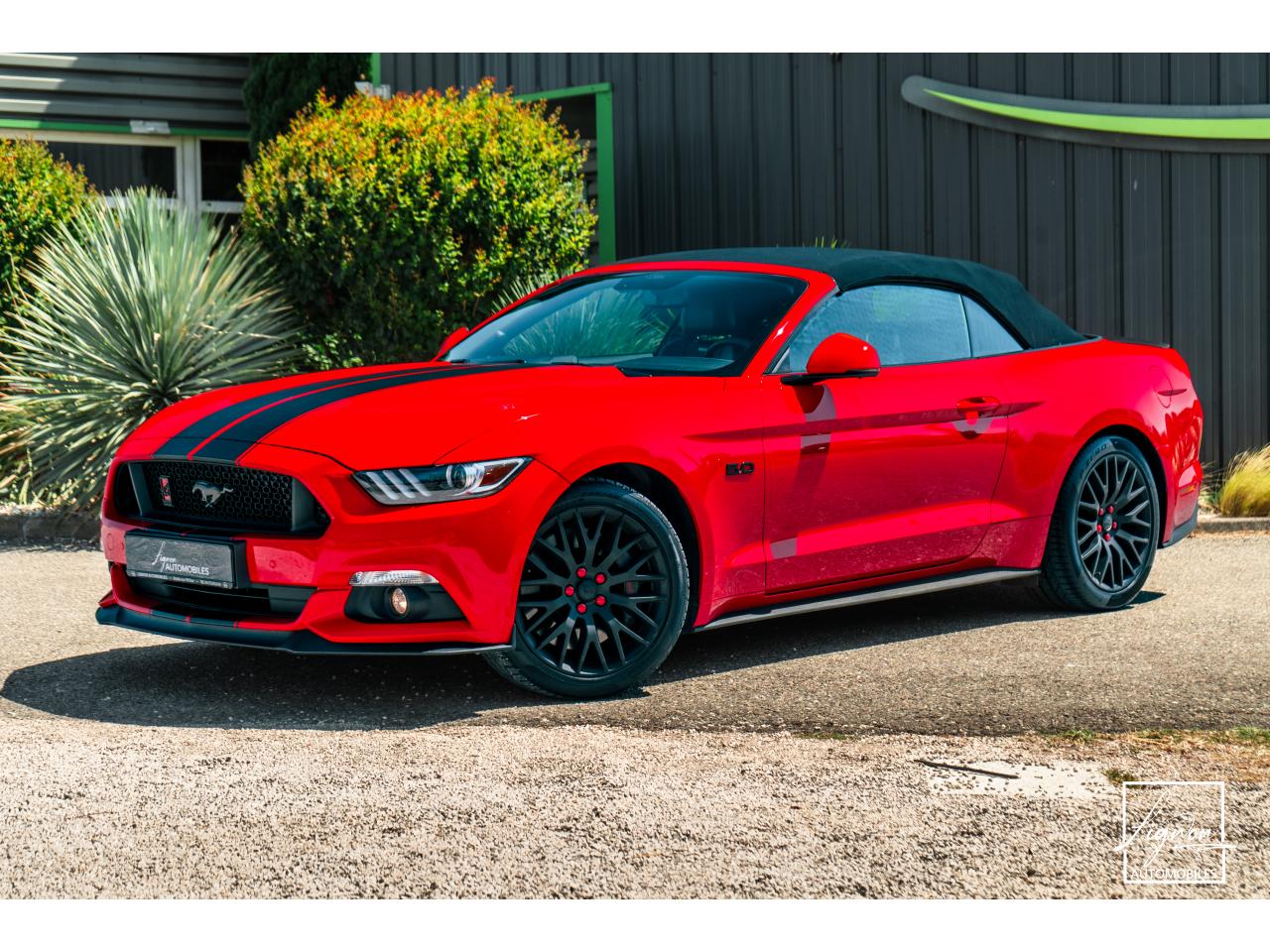 Photo FORD MUSTANG Cabriolet 5.0 V8 421 - BVA  GT  - CAMERA CARPLAY PACK PREMIUM - à partir de 571 euros