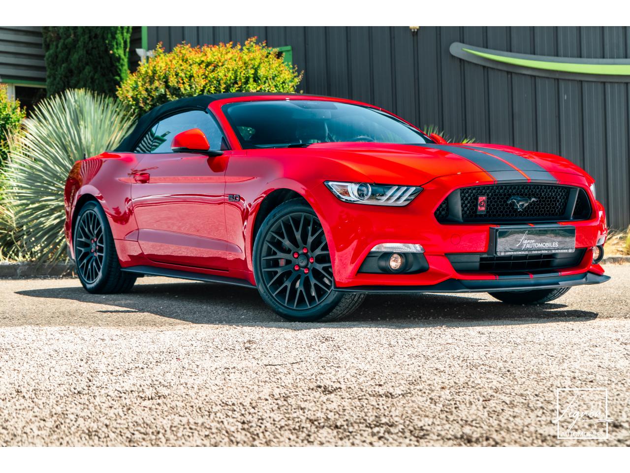 Photo FORD MUSTANG Cabriolet 5.0 V8 421 - BVA  GT  - CAMERA CARPLAY PACK PREMIUM - à partir de 571 euros