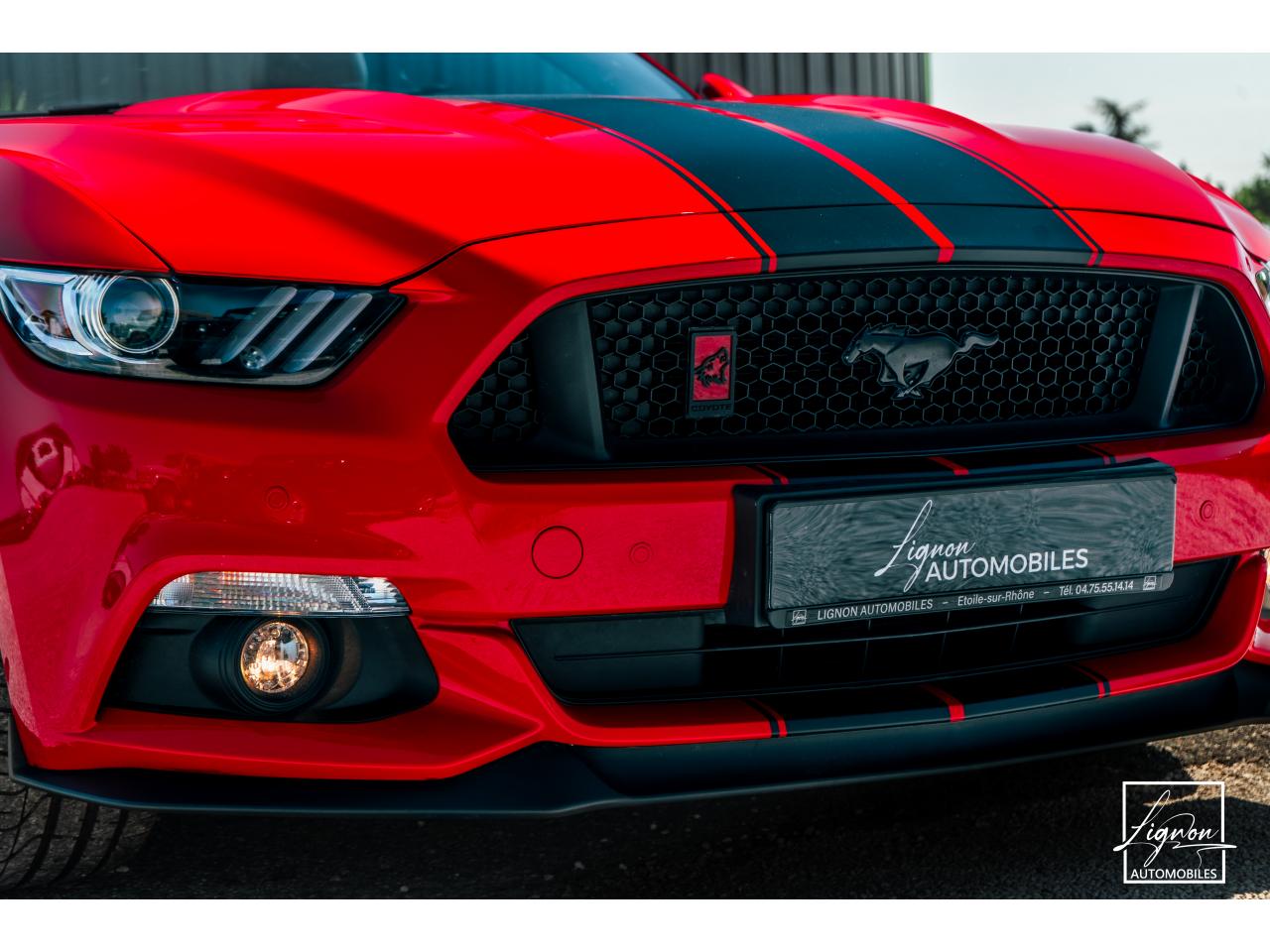 Photo FORD MUSTANG Cabriolet 5.0 V8 421 - BVA  GT  - CAMERA CARPLAY PACK PREMIUM - à partir de 571 euros