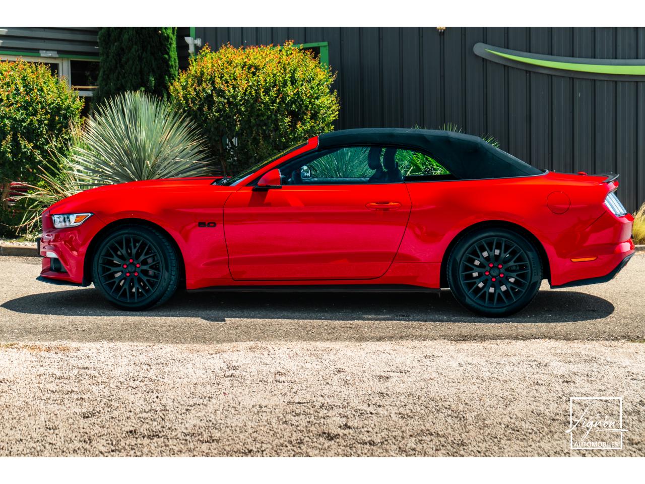 Photo FORD MUSTANG Cabriolet 5.0 V8 421 - BVA  GT  - CAMERA CARPLAY PACK PREMIUM - à partir de 571 euros