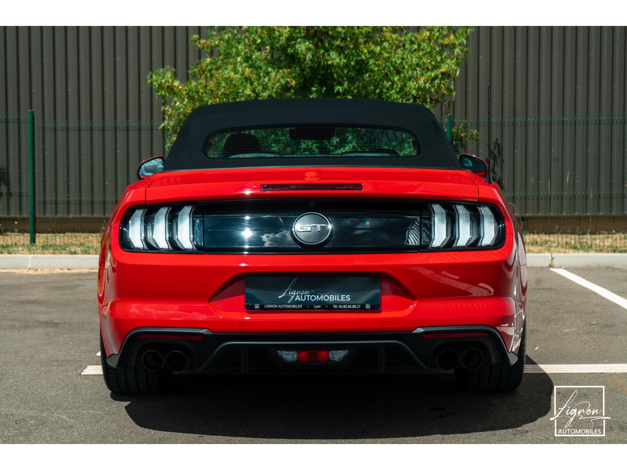 Photo FORD MUSTANG Cabriolet GT 5.0 V8 - 450 - BVA10 Suspension Magneride - à partir de 688 euros