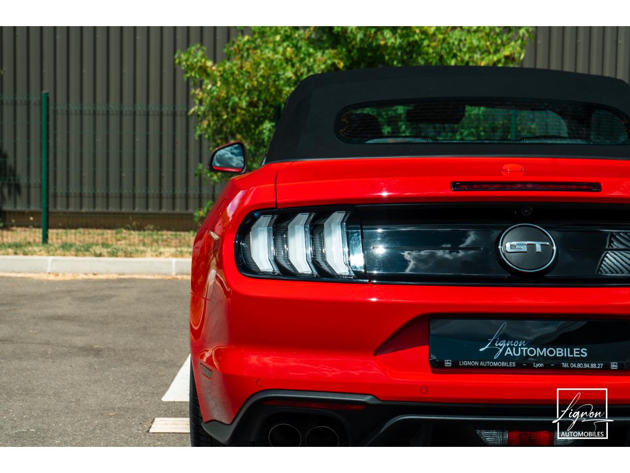 Photo FORD MUSTANG Cabriolet GT 5.0 V8 - 450 - BVA10 Suspension Magneride - à partir de 688 euros