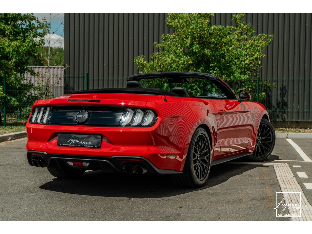 Photo FORD MUSTANG Cabriolet GT 5.0 V8 - 450 - BVA10 Suspension Magneride - à partir de 688 euros